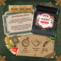 Arthémisia : Création Originale n°1 - Green Harmony Cherry