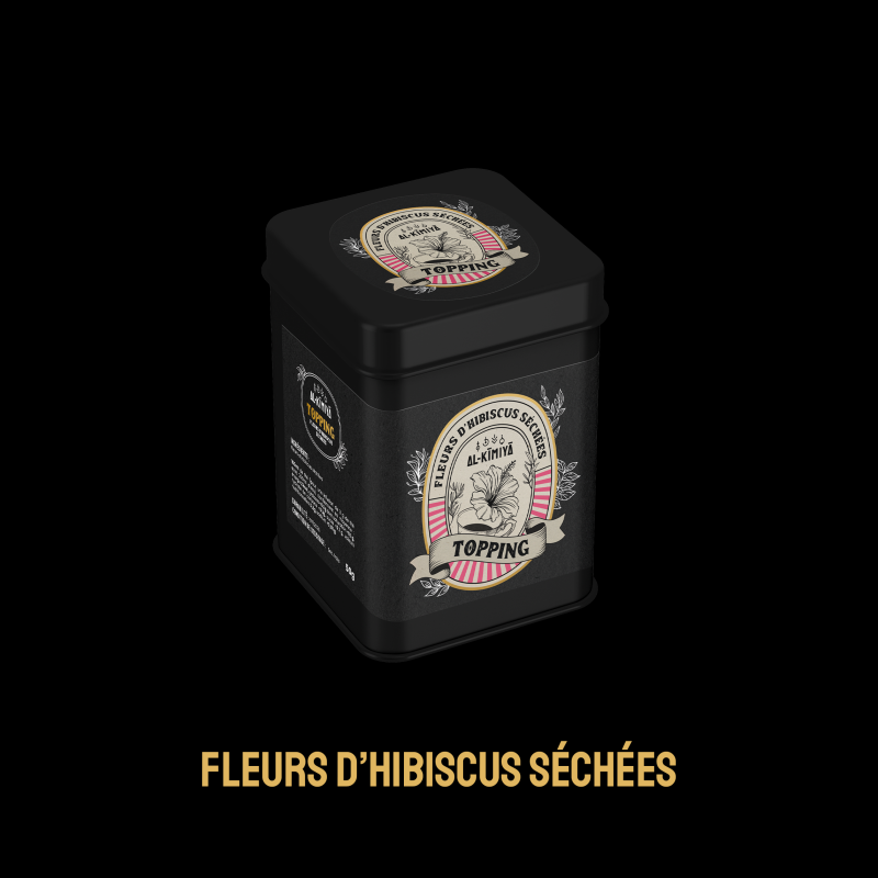 Arthémisia Topping : Fleurs d'hibiscus séchées